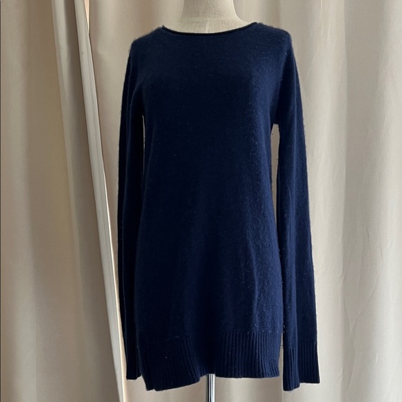 designer Dresses & Skirts - 100% cashmere sweater dress - gorgeous cobalt blue Size Small